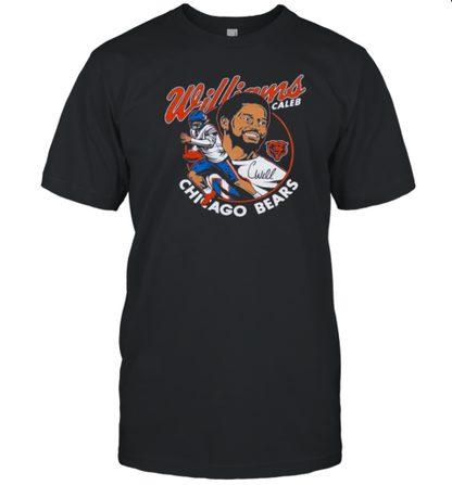 Caleb Williams Chicago Bears Signature T-Shirt