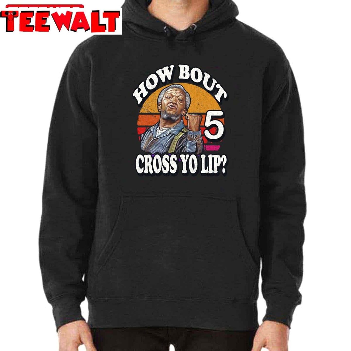 How Bout 5 Cross Yo Lip Fred Vintage Unisex T-Shirt