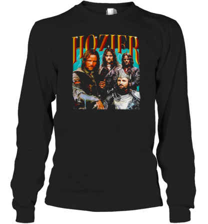 Aragorn Lord Of The Rings Aragorn Hozier Aragon Poster Retro T-Shirt