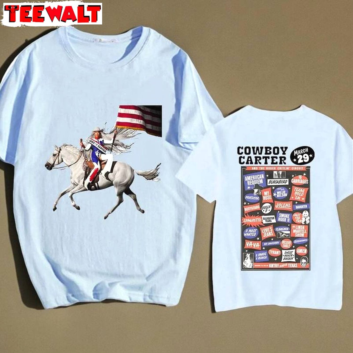 Cowboy Carter Comfort Shirt, Beyhive Exclusive Cool Design Crewneck Long Sleeve