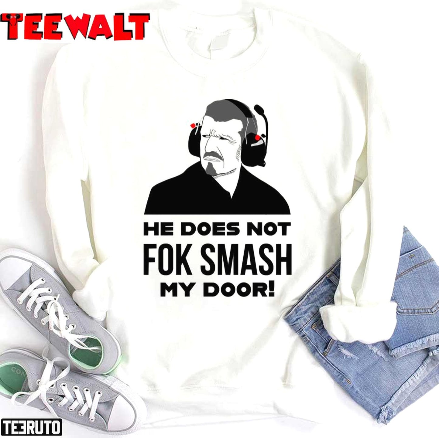 Gunther Steiner Fok Smash Door Unisex T-Shirt