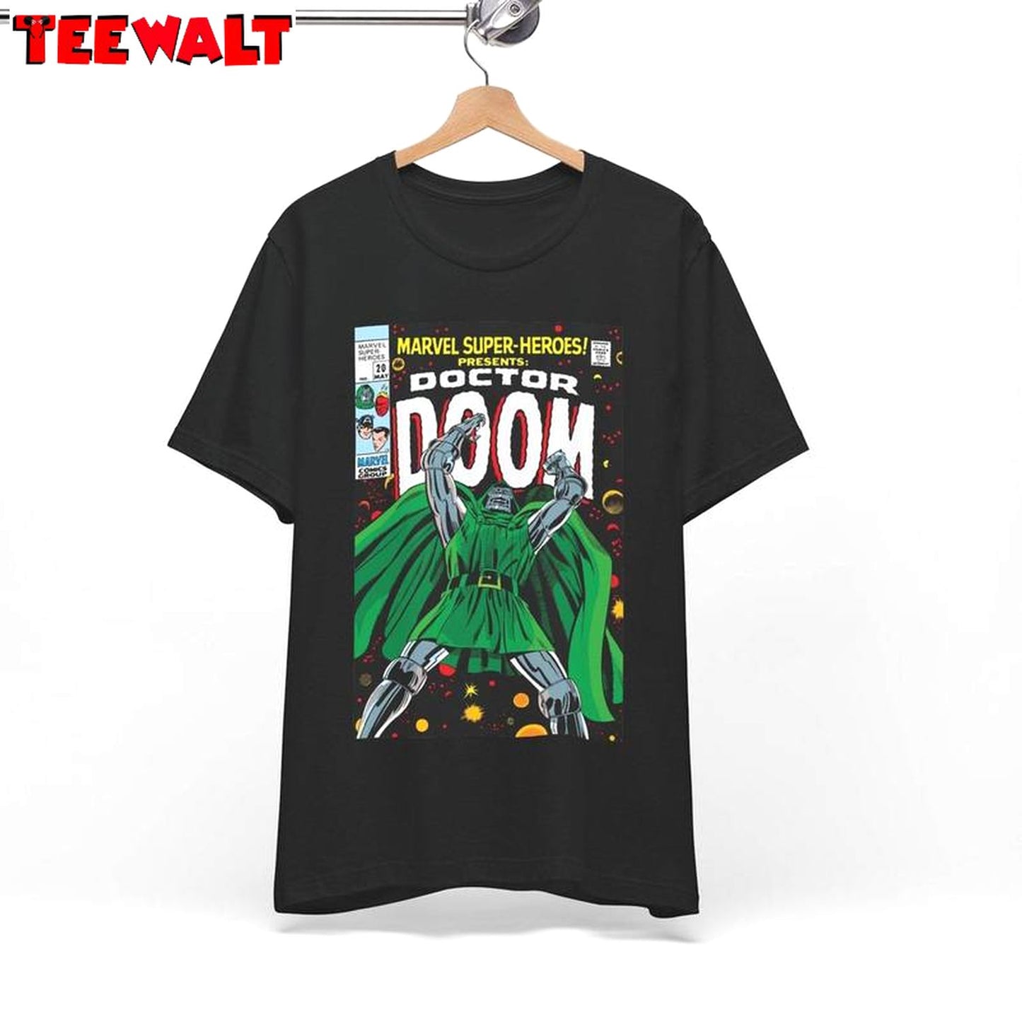 90s Dr Doom Shirt, Vintage Crewneck Hoodie