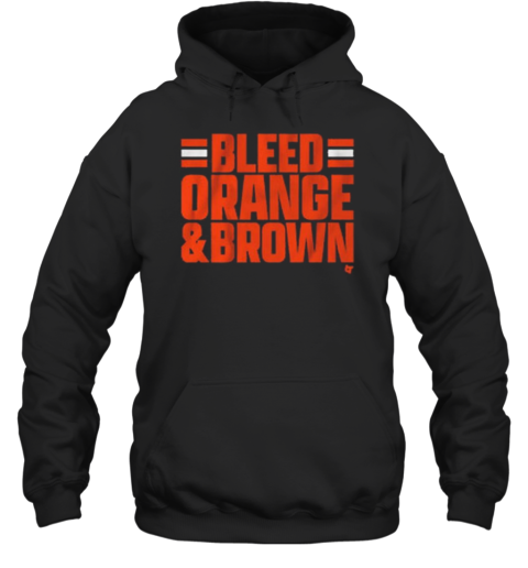 Cleveland Football Bleed Orange T-Shirt