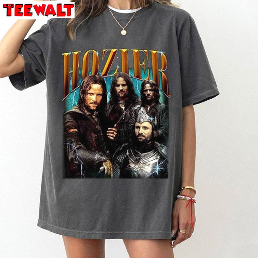 Vintage Hozier Shirt , Hozier Funny Meme Short Sleeve Long Sleeve