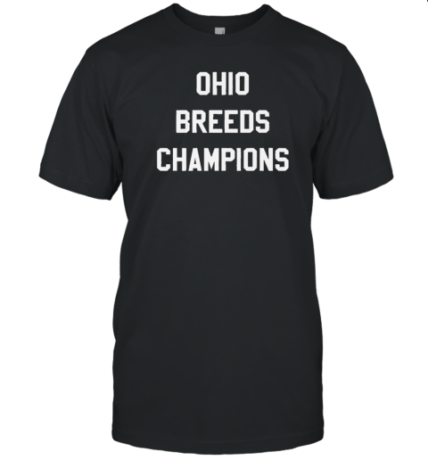 Lebron James Ohio Breeds Champions T-Shirt