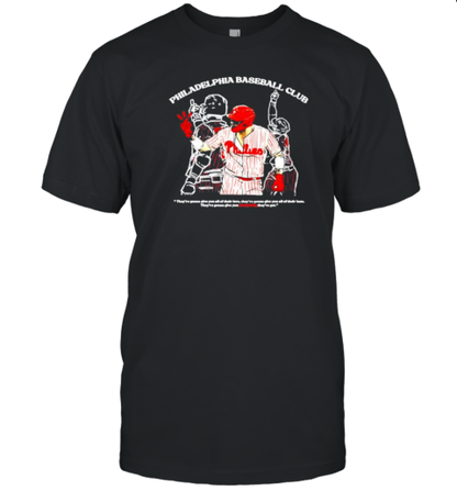 Nick Castellanos Philadelphia Baseball Club They&#39Re Gonna Give You All Of Their Love T-Shirt