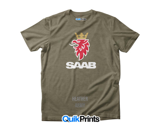 Saab Custom T-Shirts Sizes Available