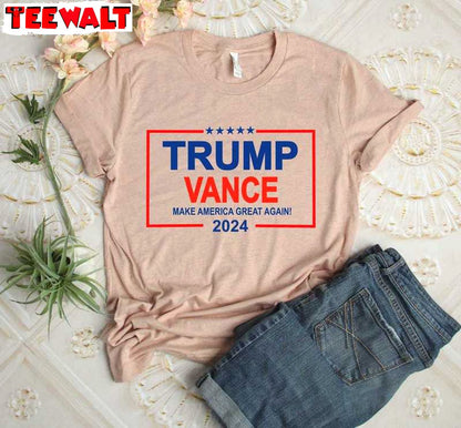 Creative Trump Vance Shirt, Limited Trump Fight Crewneck Tee Tops