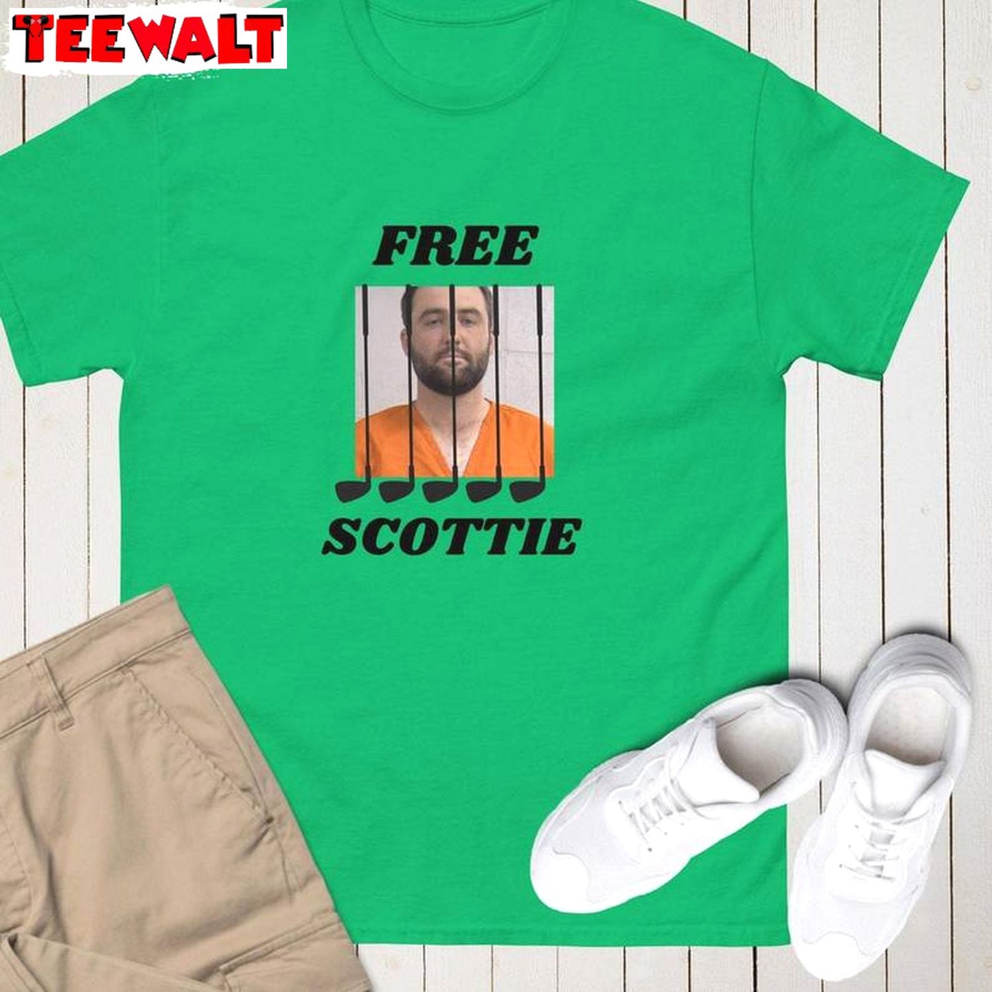 Comfort Free Scottie Shirt, Free Scottie Scheffler Unisex Hoodie Short Sleeve