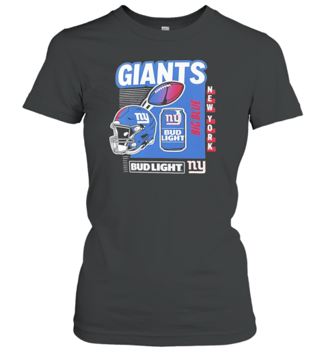 New York Giants Bud Light Big Blue T-Shirt