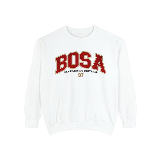 Comfort Colors Nick Bosa Vintage San Francisco Football Sweatshirt