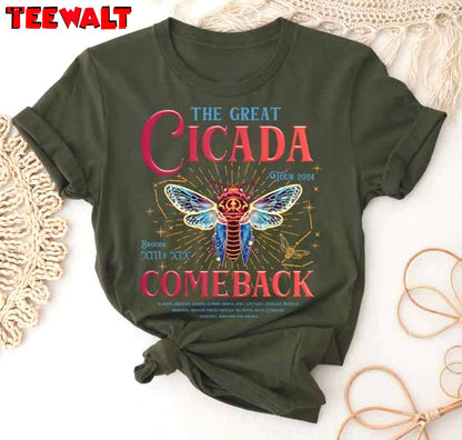 Must Have Cicada Comeback Tour Shirt, Limited Cicadas Long Sleeve