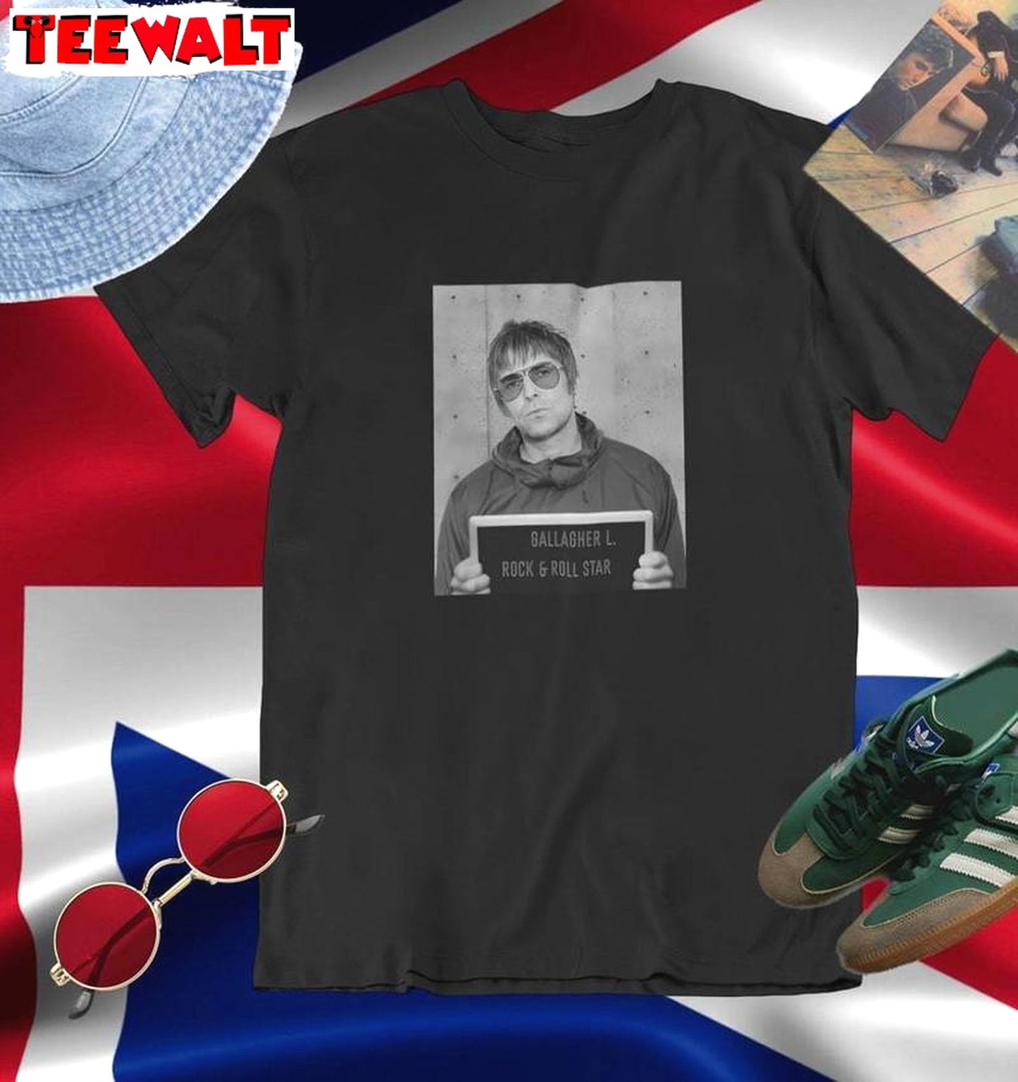 Trendy Liam Gallagher Shirt, Cool Design Short Sleeve Gift For Fans