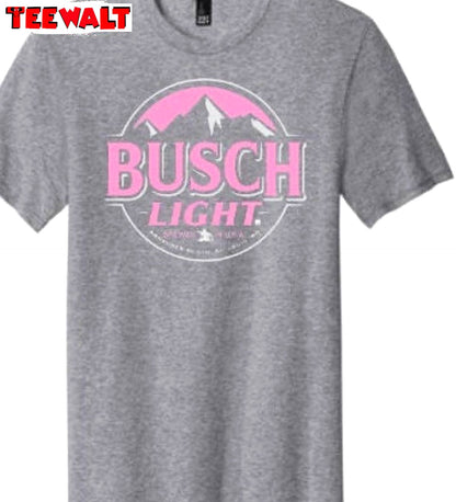 Cool Design Red White And Busch Light Shirt, Creative Sweatshirt Unisex Hoodie For Fans