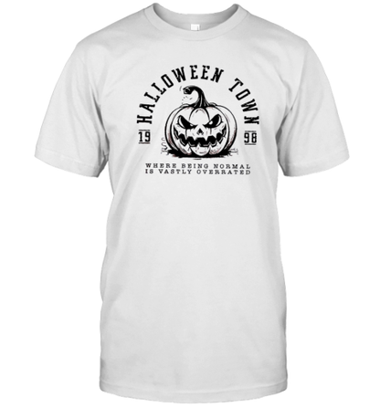 Halloween Town Scary Pumpkin Teacher T-Shirt