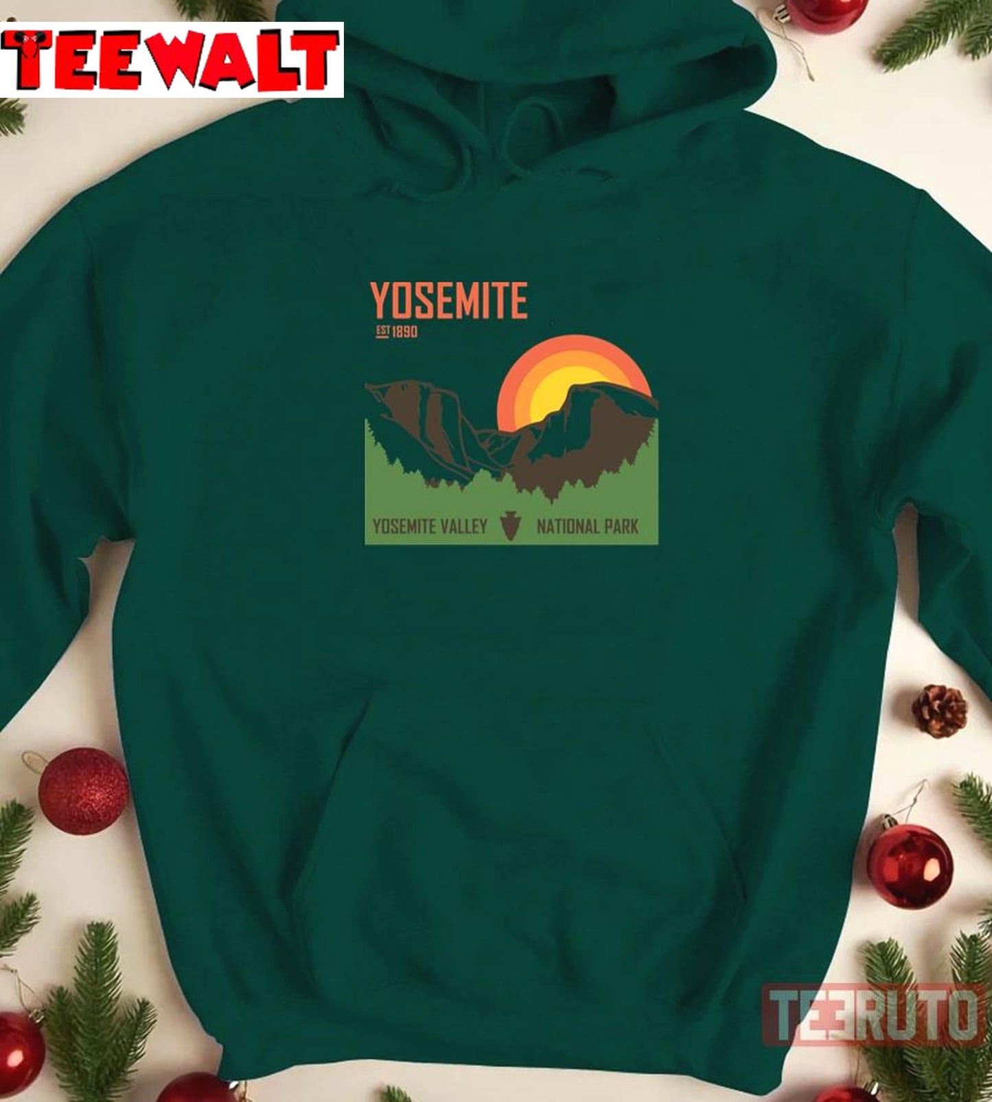 Yosemite National Park Unisex Hoodie