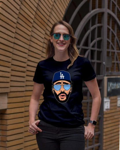 Bad Bunny Dodgers Shirts Los Angeles Dodgers