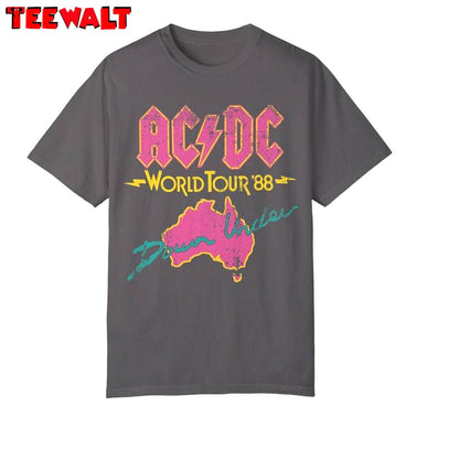 Must Have Acdc Band Tour 2024 Sweatshirt , Groovy Acdc Band Shirt Unisex Hoodie