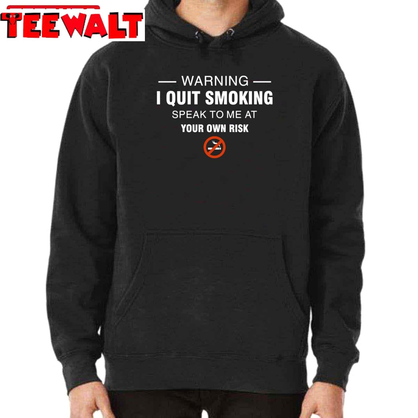 Warning I Quit Smoking World No Tobacco Day Unisex T-Shirt