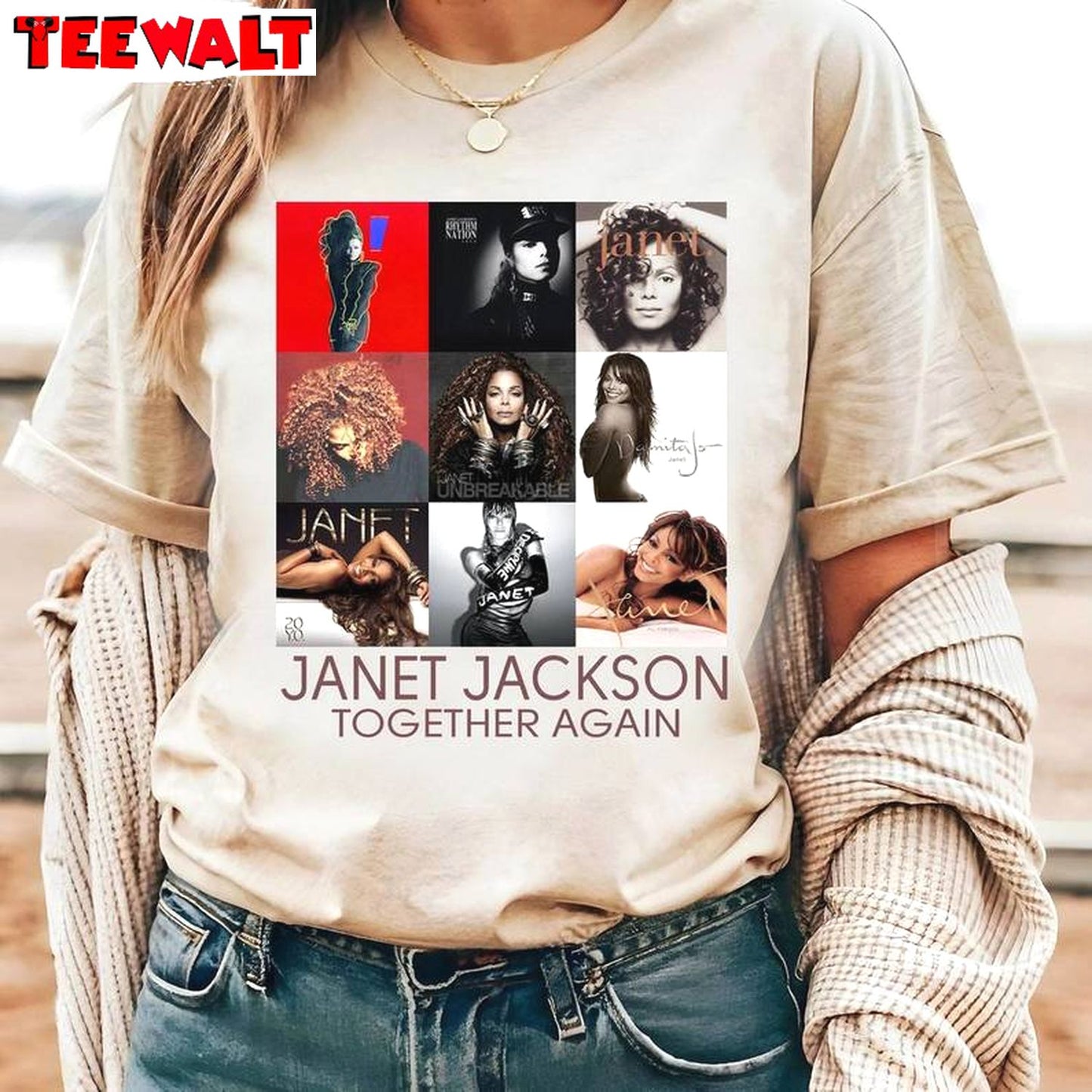 Janet Jackson Together Again Tour T Shirt , Unique Janet Jackson Tour Shirt Sweater