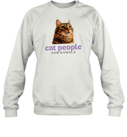 Cat People For Kamala Cute Cat T-Shirt