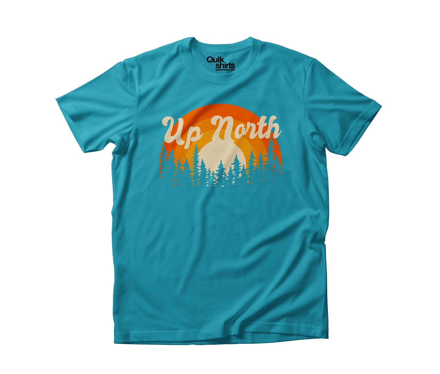 Up North Retro Sunset T-Shirts