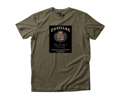 Cadillac Beer Detroit Michigan Custom Made T-Shirts