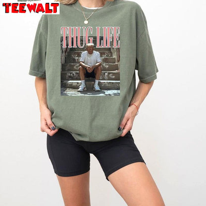 Funny Trump Long Sleeve , Funny Thug Life Trump