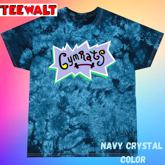 Gym Rats 90s Kids Cartoon Show Unisex Tie Dye Tee