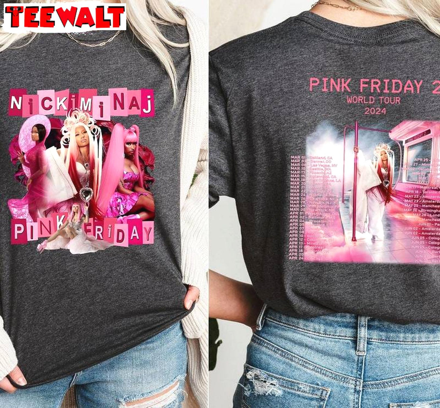 Limited Nicki Minaj Pink Friday 2 Shirt, Retro Nicki Minaj Sweater Hoodie