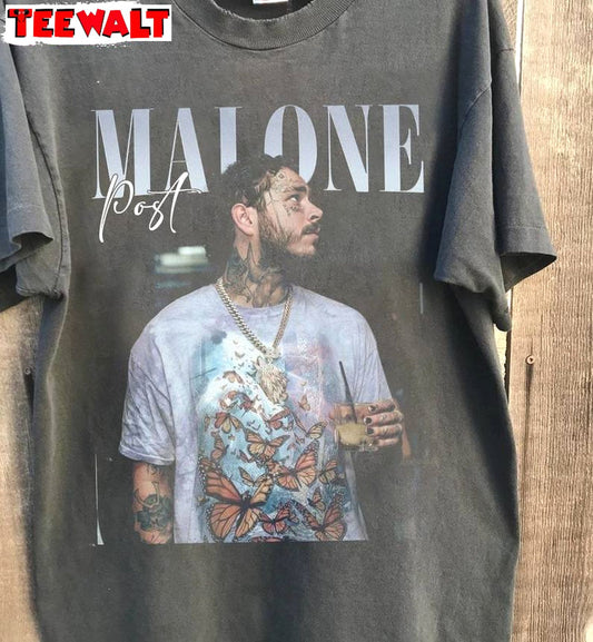 Austin Album Inspirational Short Sleeve , Trendy Post Malone Tour