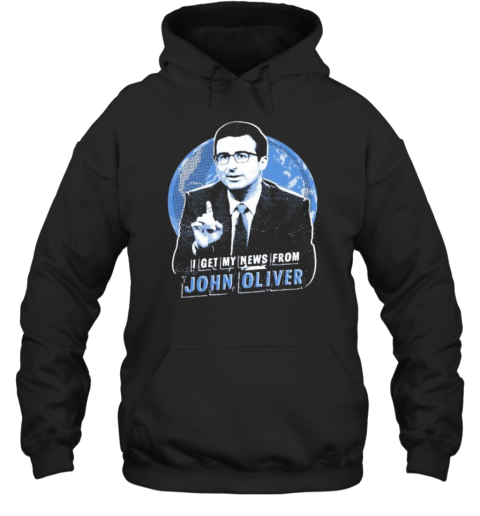 I Get My News From John Oliver Tom T-Shirt