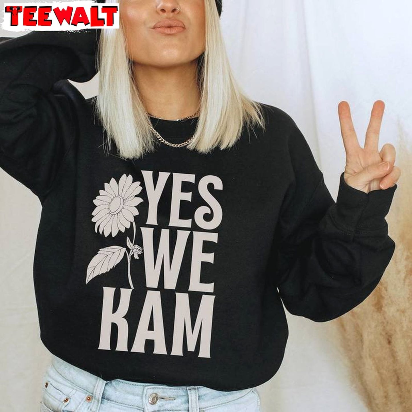 Yes We Kam Shirt, Kamala Voters Crewneck Tee Tops