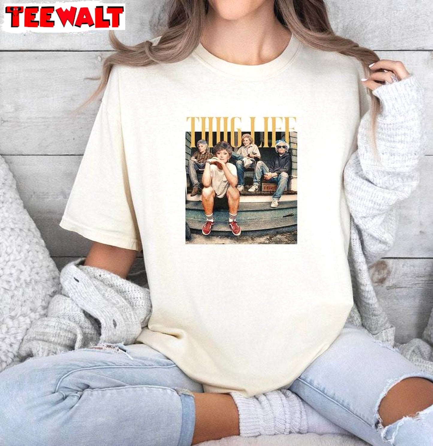 Must Have Donald Trump Thug Life Shirt, Thug Life My Favorite Sweater