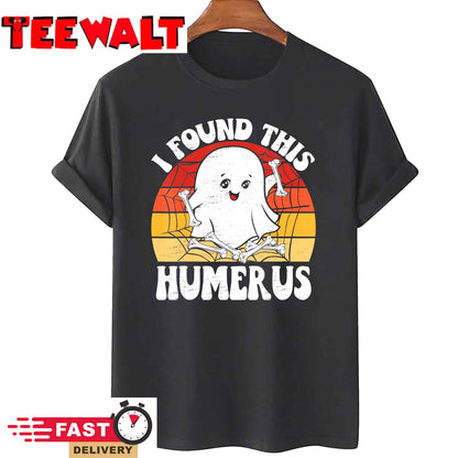 Vintage I Found This Humerus Halloween Costume Sweatshirt