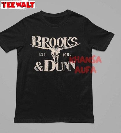 Comfort Brooks And Dunn Shirt, Western Music Inspirational Tee Tops Crewneck