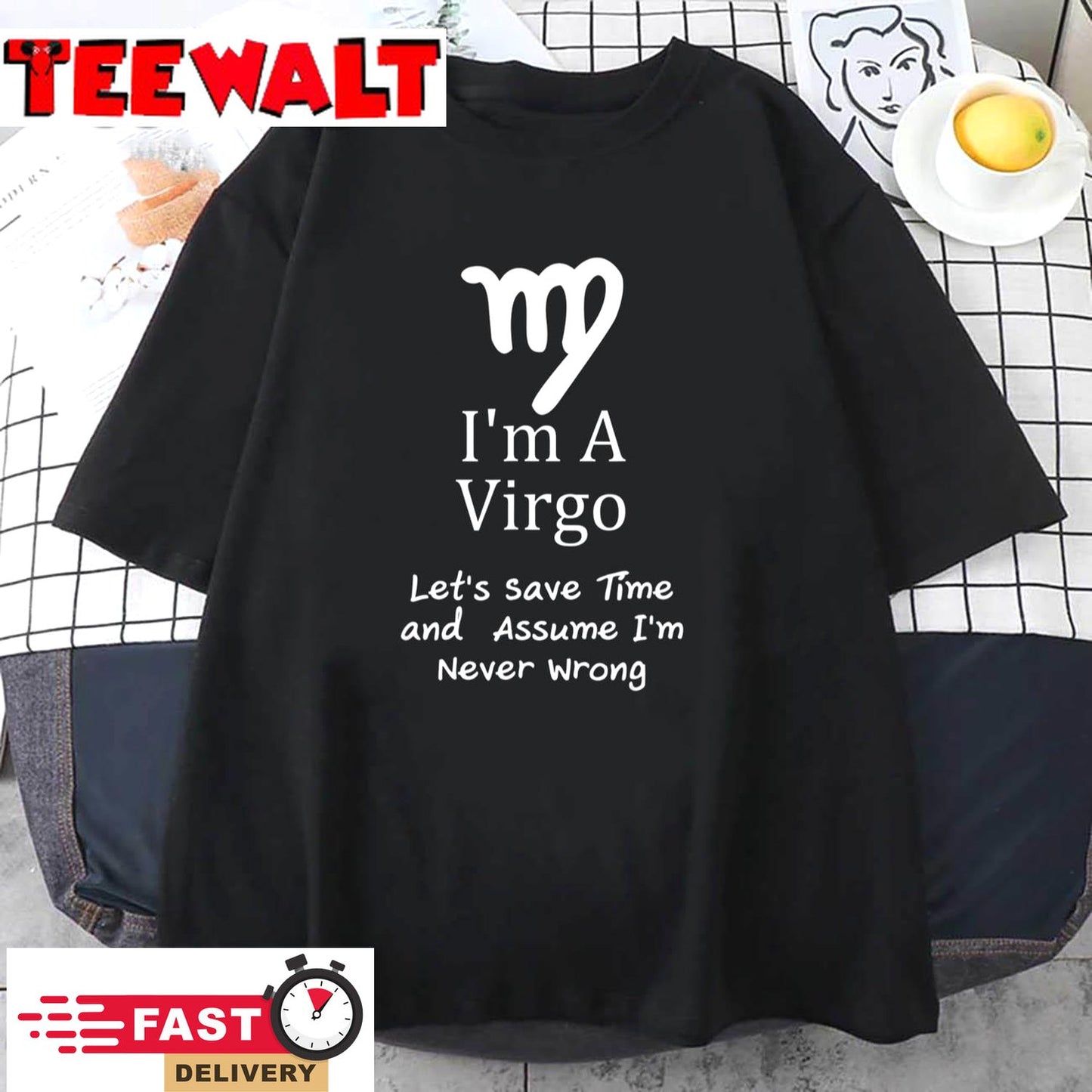 I'm A Virgo Shirt Virgo Symbol T-Shirt