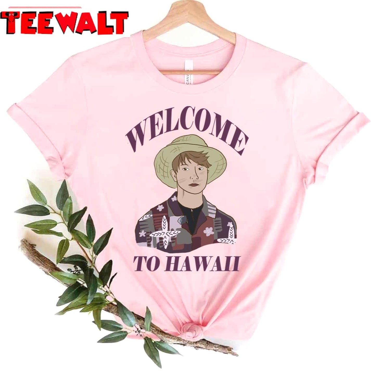 Bts Jungkook In Hawaii Unisex T-Shirt