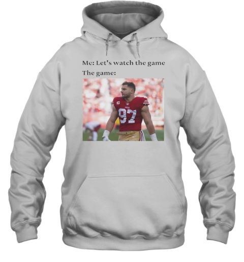 Nick Bosa San Francisco 49Ers Let&#39S Watch The Game NFL Vintage T-Shirt