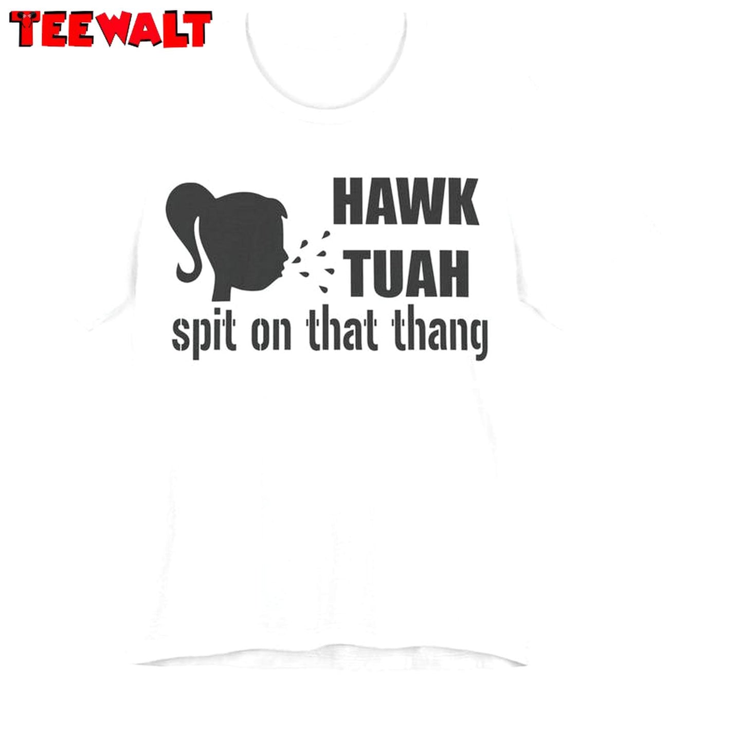 Funny Video Viral Unisex Hoodie, Groovy Hawk Tuah Spit On That Thang