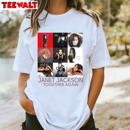 Janet Jackson Together Again Tour T Shirt , Unique Janet Jackson Tour Shirt Sweater