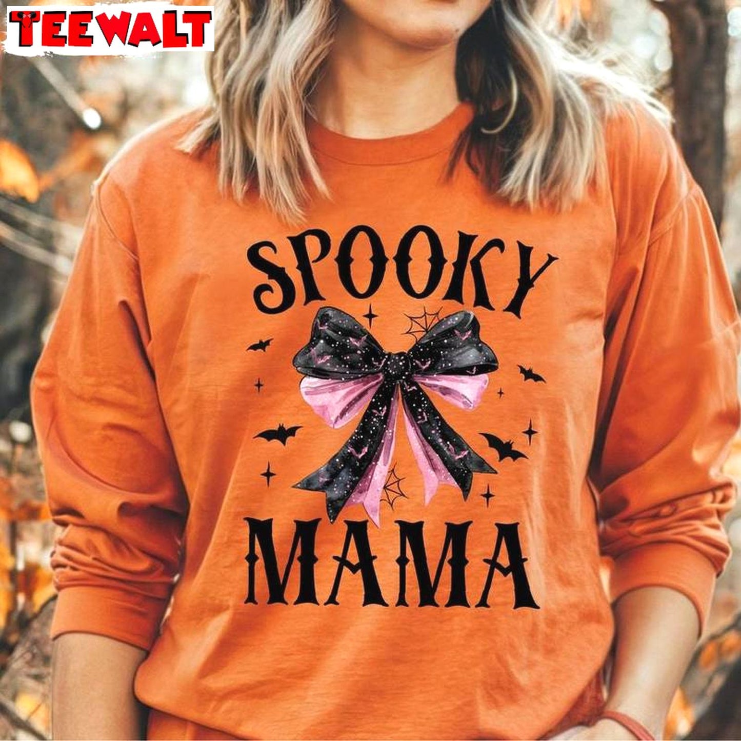 Funny Halloween Moms Sweatshirt , Must Have Spooky Mama Shirt Unisex Hoodie