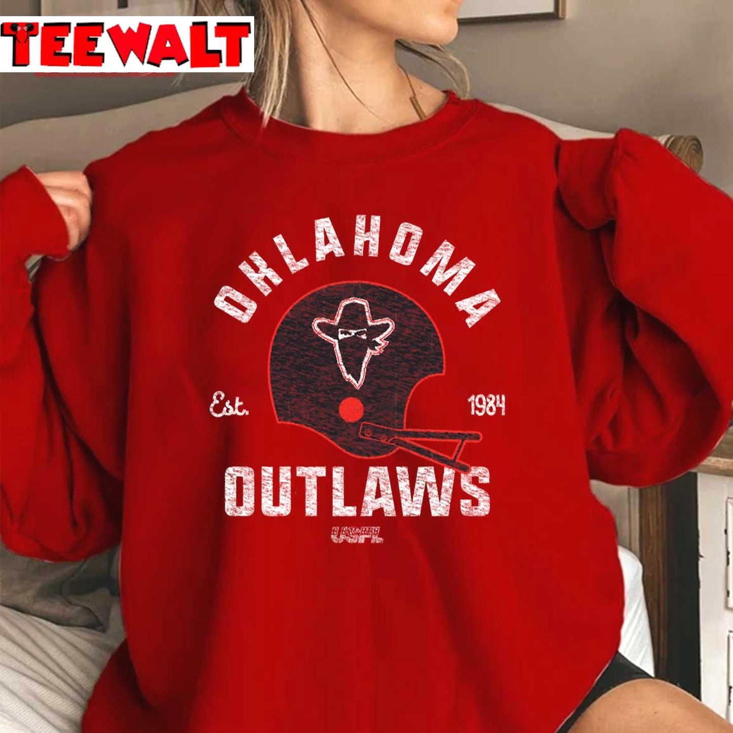 Defunct Series Oklahoma Outlaws Unisex Sweatshirt