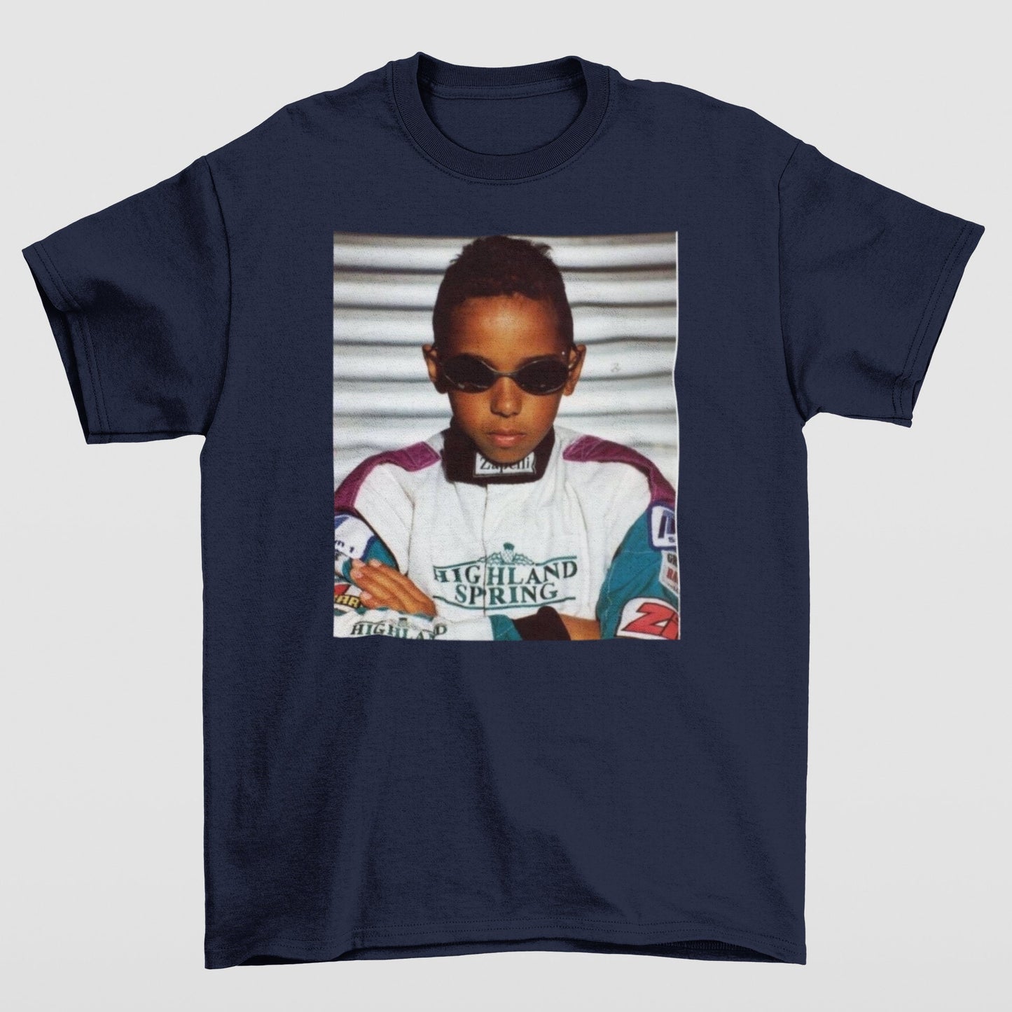 Little Lewis Hamilton Vintage Racing Tee