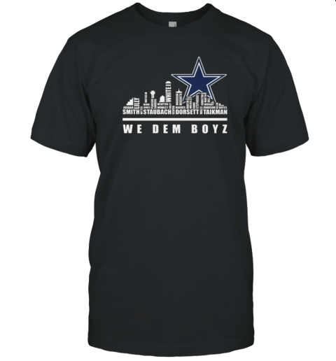 Dallas Cowboy We Dem Boyz 2024 Slogan With Skyline T-Shirt