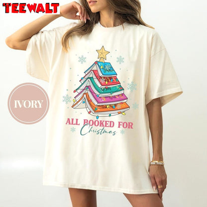 Christmas Tree Book Shirt, T-shirt, Tee, Merch