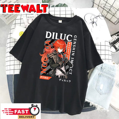 Diluc Genshin Impact Fanmade Unisex Sweatshirt