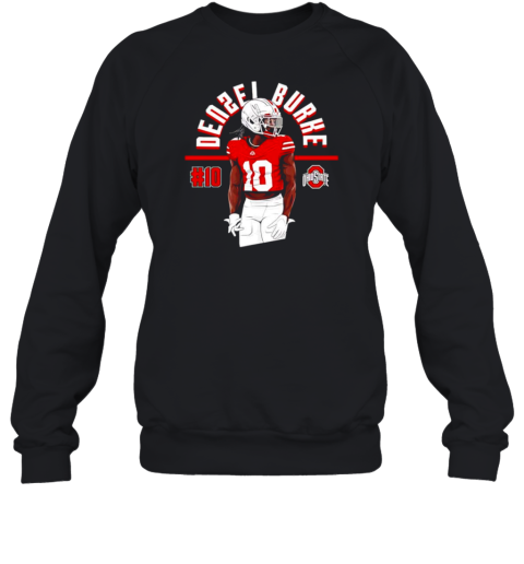 Denzel Burke Ohio State Buckeyes cartoon T-Shirt