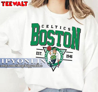 Unique Boston Basketball Sweatshirt, Limited Boston Celtics Shirt Sweater