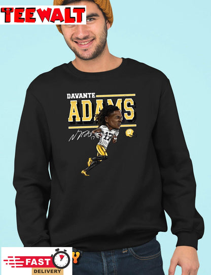 Davante Adams Cartoon For Green Bay Packers Fans Unisex T-Shirt